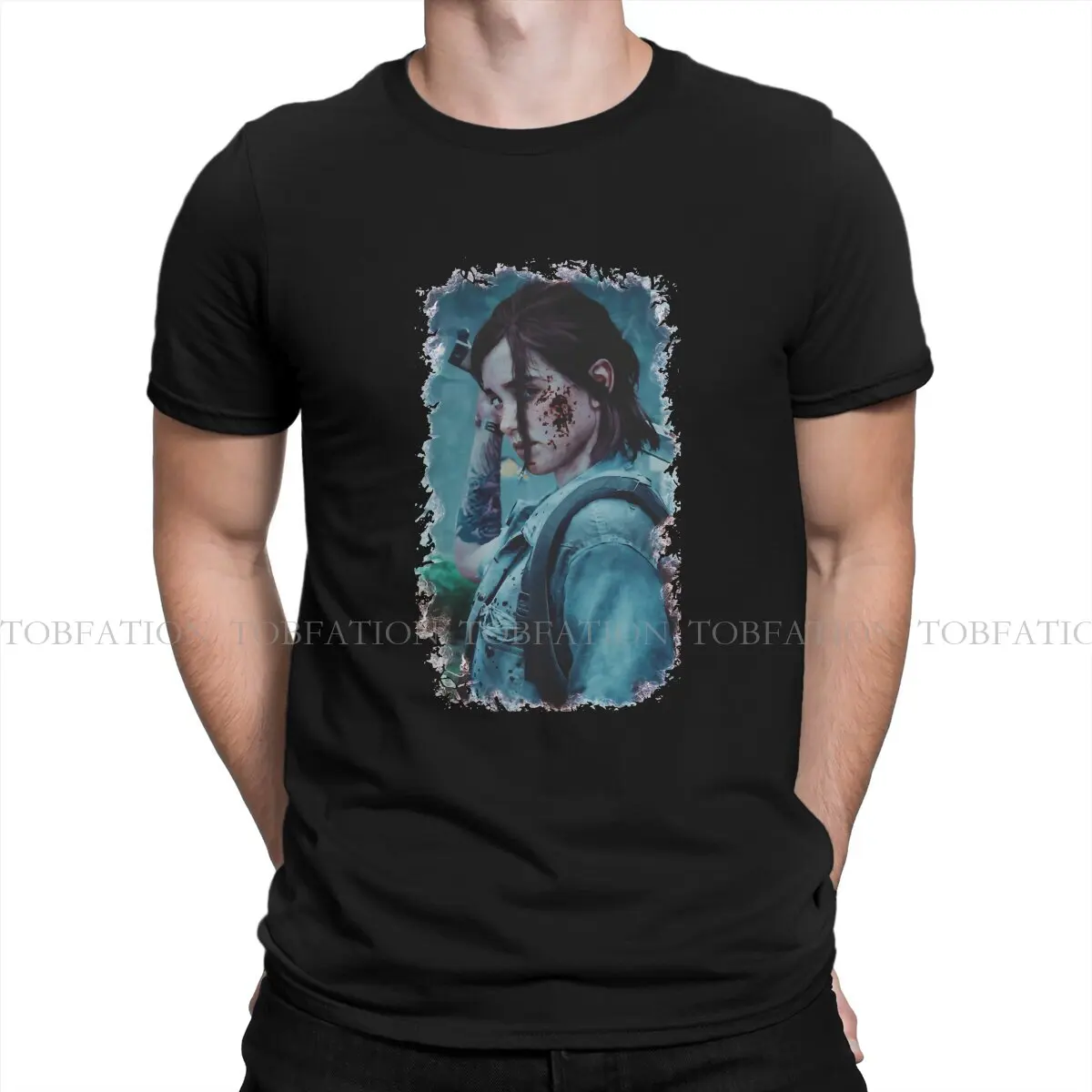 The Last of Us Tv Series Crewneck TShirts Ellie Regard Essential Personalize Men's T Shirt New Trend Tops 6XL