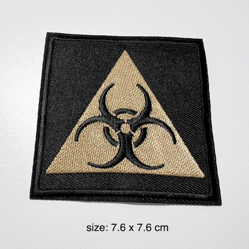 Zombies Iron On Embroidered Clothes Patches For Clothing Stickers Garment Wholesale