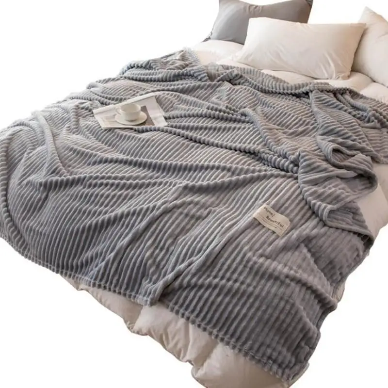32 Cheap High quality Hot sale 200x230cm brand plaid Blanket super soft throw fleece blankets on the bed winter plaid bedspreads