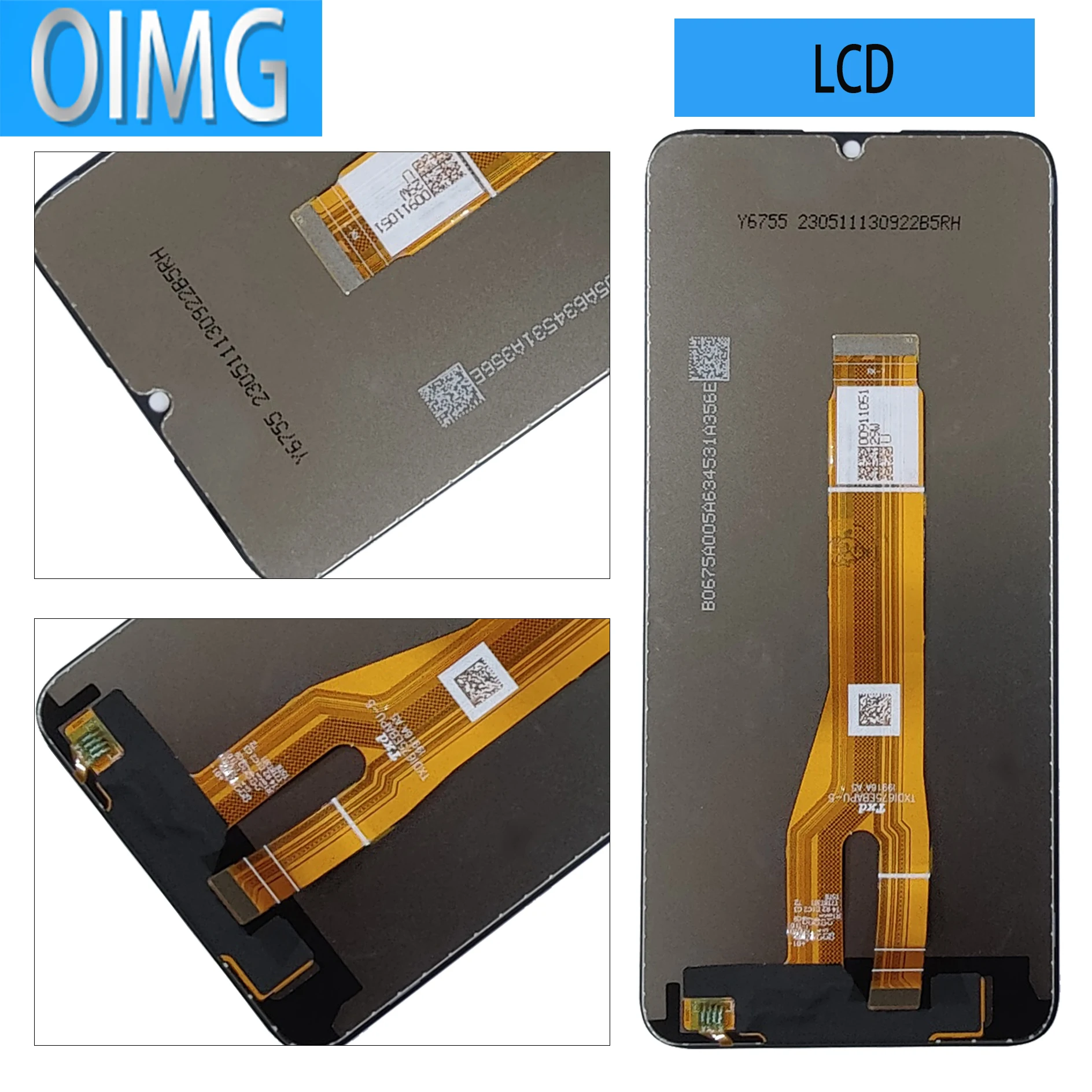 For Honor X7A Original LCD Display With Frame RKY-LX1RKY-LX2 RKY-LX3 Touch Screen  Panel Replacement Parts