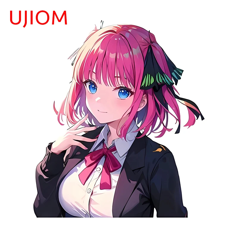 UJIOM Nakano Nino Trickery Wall Stickers personality creative Graphics Scratch proof Vinyl Sunscreen Decal Air Conditioner decor