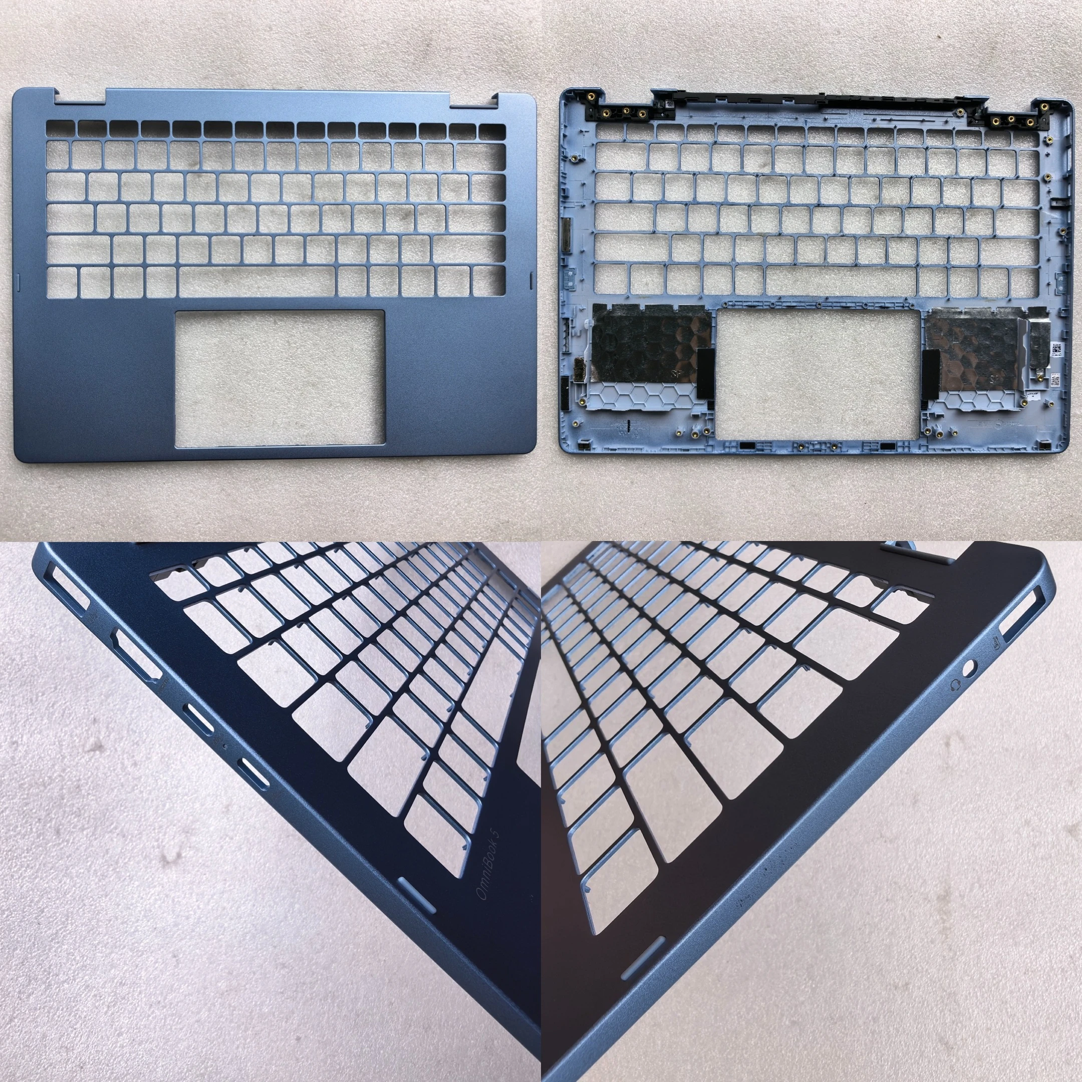 Blue New laptop upper case cover palmrest for HP  OmniBook5 Flip 14-fp 14-FP TPN-W169  4600W70L0003