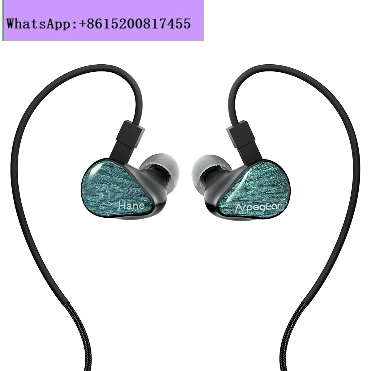 TOPPING toppin hane feather, wired in-ear monitor earphones, high sound quality DLC diaphragm 16 tunings