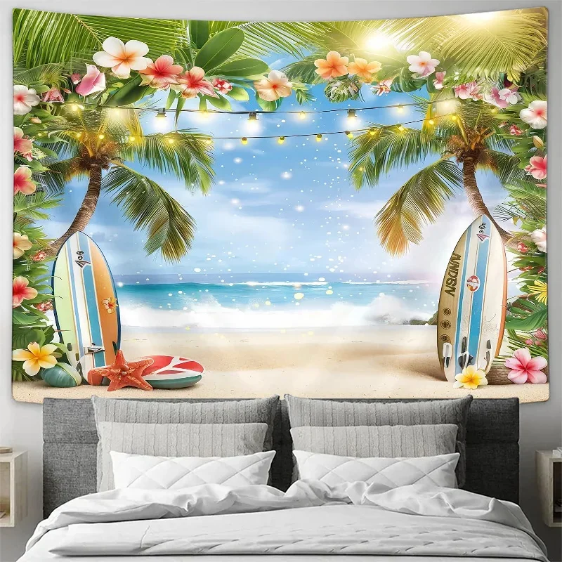 

New Nordic Style Landscape Tapestry Wall Cloth Modern Simple Home Art Living Room Mural Bedroom Decorative Tapestry