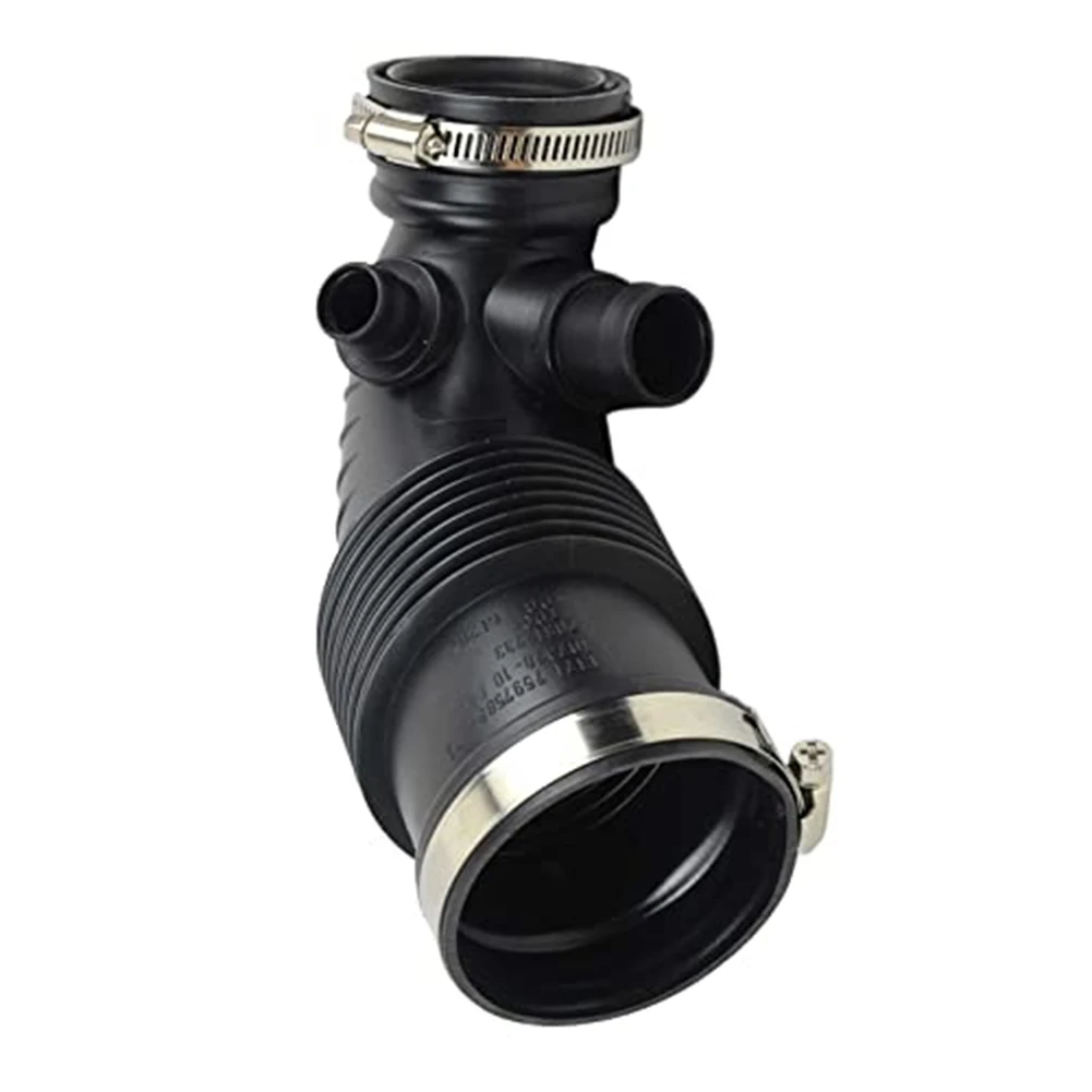 

Car Accessories Air Pipe Filter Hose 13717597586 Black Car Air Duct Easy Installation Filtered Pipe Intake Hose High Reliability