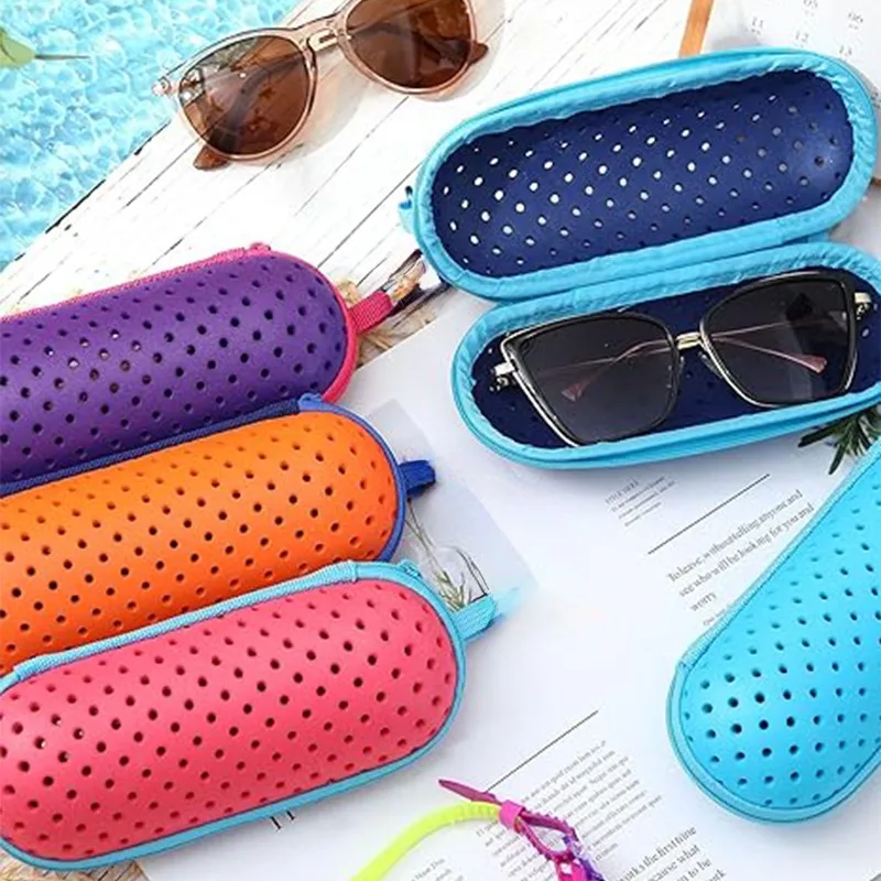 لينة نظارات السباحة صندوق تخزين تنفس إيفا قصر النظر نظارات حالة النظارات الشمسية المنظم العين ارتداء الملحقات نظارات مربع