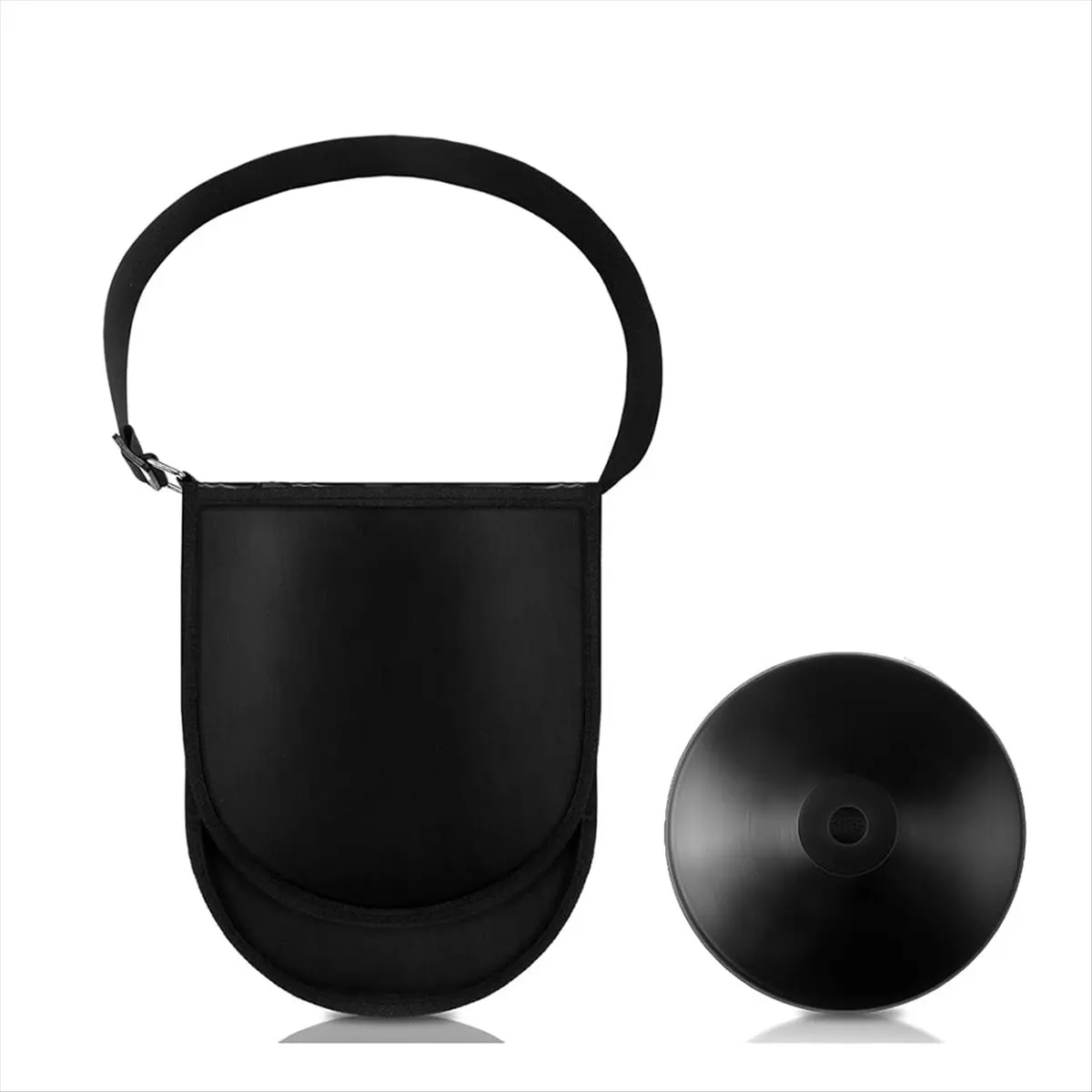 New arrival  Discus Shot Carrier Bag with 2 Pockets Adjustable Carrying Strap for Thrower Track Field