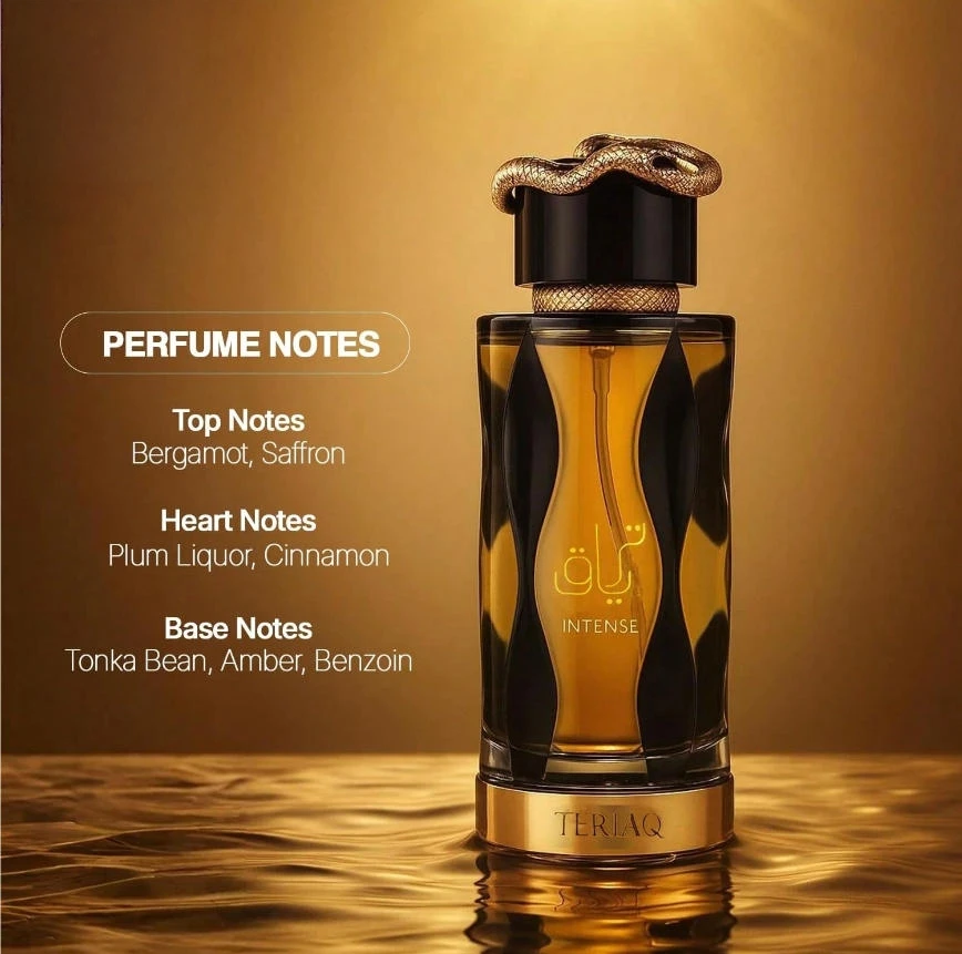 عطر Teriaq Intense 3.4oz (100ml) Eau de Parfum EDP للجنسين #6