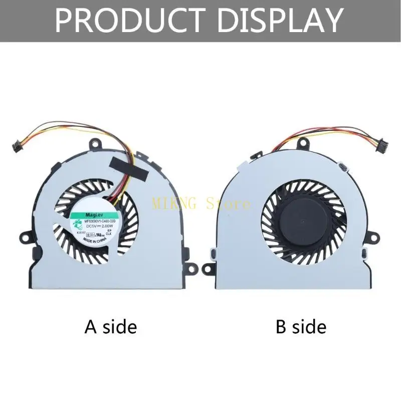 4 pin DC28000GAR0 0.26A 5V Notebook CPU Cooling Fans for HP 15-AC CPU Fan best sale