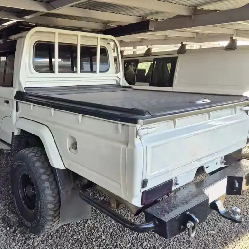 

Exact-Fit Manual Roll-Up Bed Cover for Toyota Land Cruiser LC79 4-Door Double Cab Standard Pickup