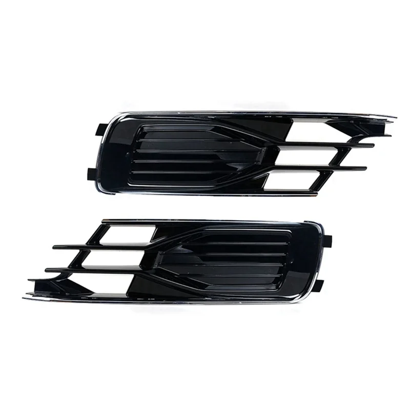 

2 шт. 4G0807681AE 4G0807682AE нижняя решетка, крышка противотуманной фары, автомобильные сменные аксессуары для A6 C7 2016-2018