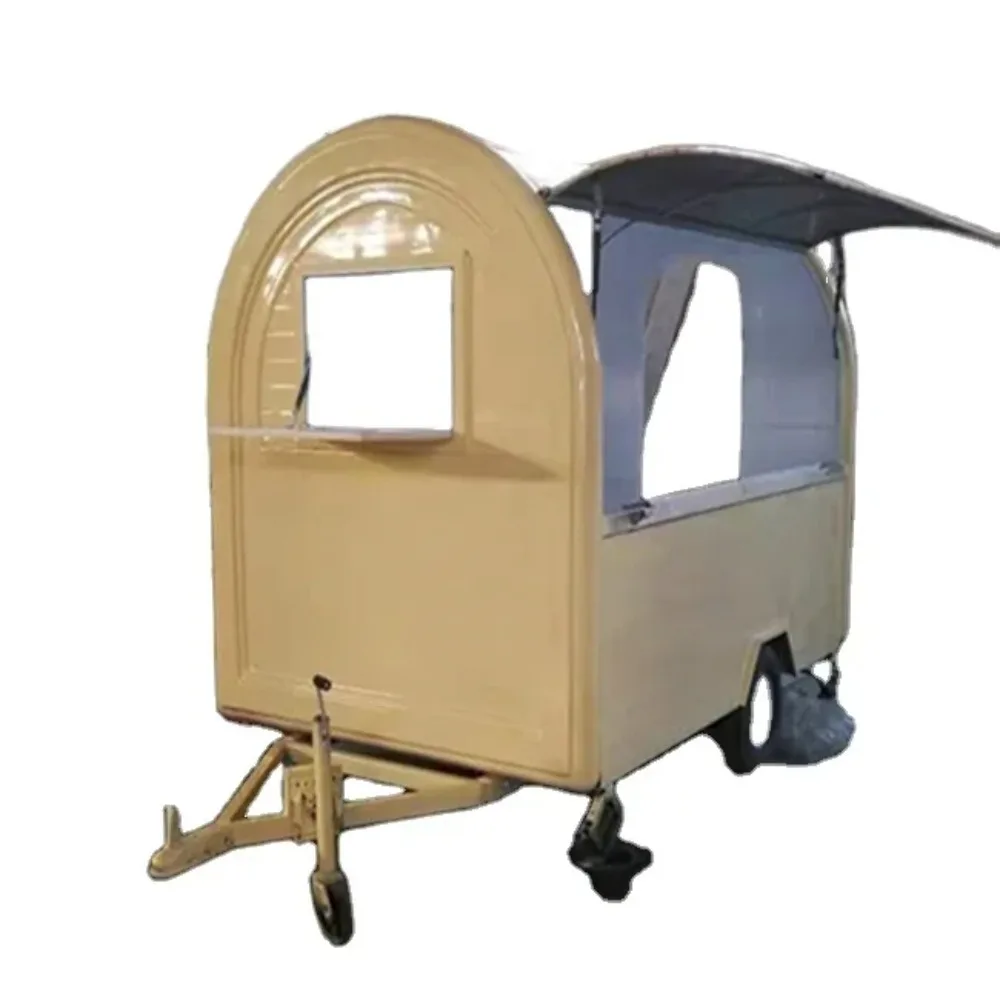

Hot Sale Vending Hot Dog Stainless Small Wood Mobile Burger Food Serving Carts Trailer for Sale with Wheels