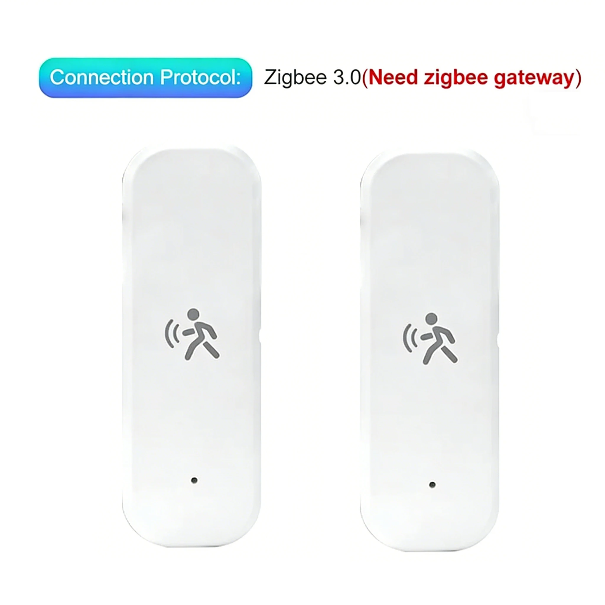 Tuya Zigbee Smart 10G Mmwave Radar Bewegungssensor, 4-in-1 Detektor mit Helligkeits-, Temperatur- und Feuchtigkeitsmessung für Heimsicherheit