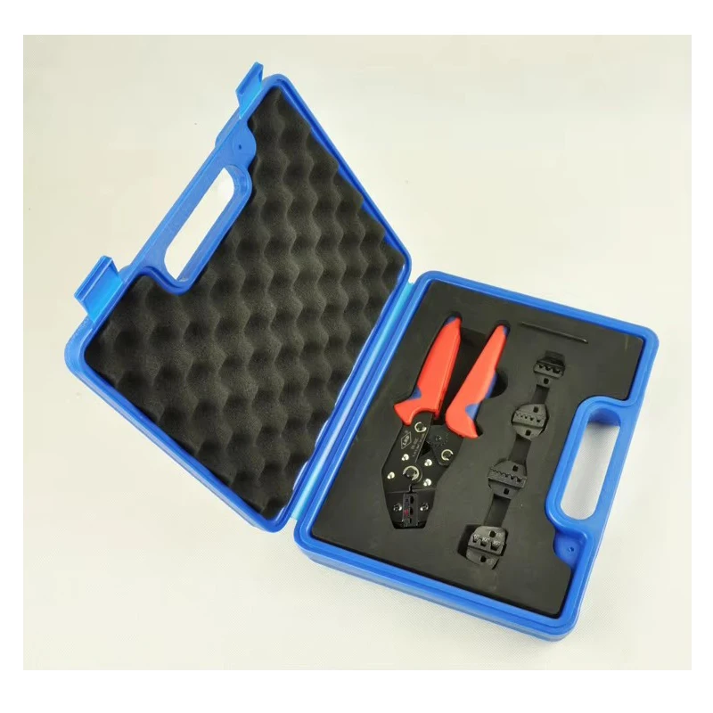 

Набор инструментов для обжима Набор инструментов для обжима в пластиковой коробке со сменными наборами обжимных матриц DN02C-5D1