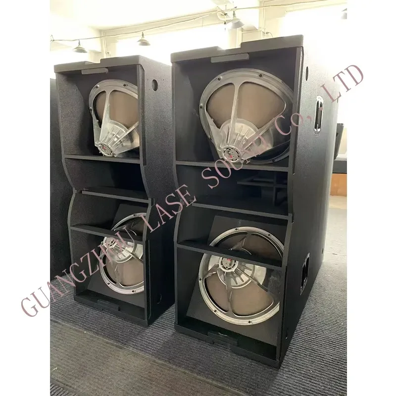 Dual 18 Inch Deep Powerful Bass For DJ Event Bold Resonant Tone Ideal For Outdoor Concert