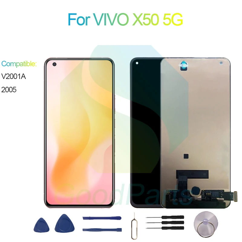 For VIVO X50 5G LCD Display Screen 6.56