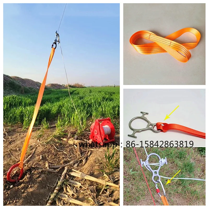 Braided Kite Line Rope, Safety Outdoor String for Giant Kite Reel Accessories