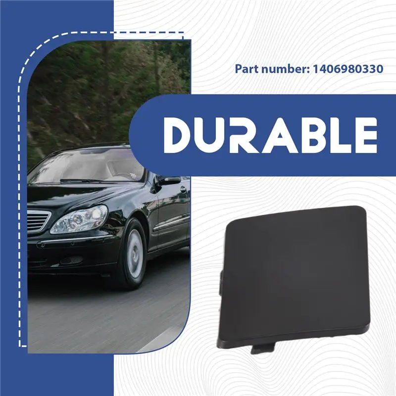 M46K-Side Skirt Jack Hole Cover Bumper Cap 1406980330 For Mercedes Benz S-Class W140 W220 2000-2006