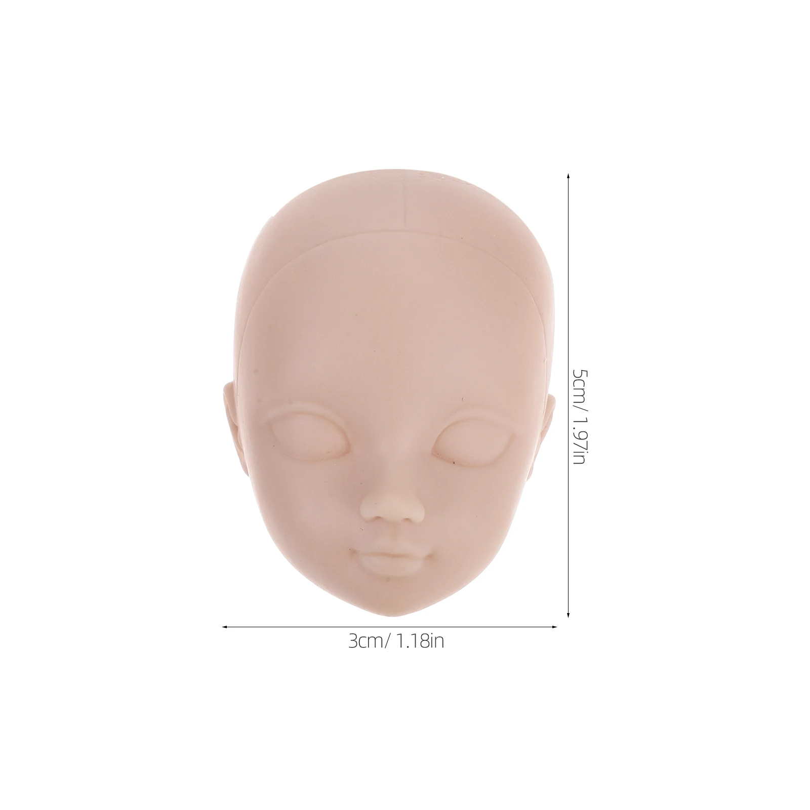10 stuks hoofd stuks ambachtelijke maken accessoires perfect voor make-up praktijk vervangende hoofden oefenhoofd voor make-up geweldig cadeau