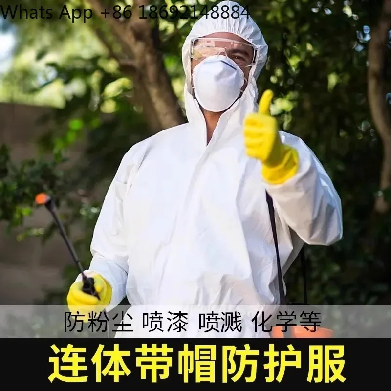 Protective Clothing One-Piece Whole Body Ventilation Suit for 4510 4532 4570 Chemical Special Experiment Anti-Static Industrial