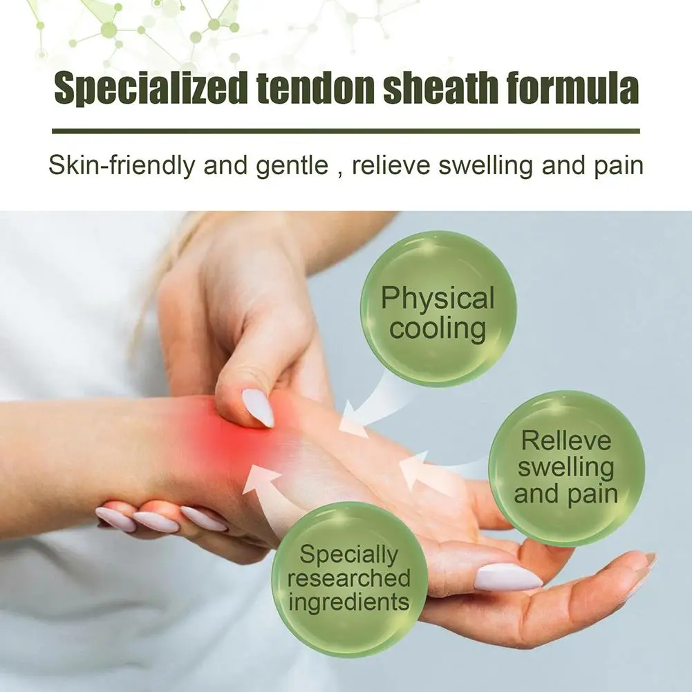 30ml Tenosynovitis Cold Compress Gel Spray Foot Joint Pain Cream Tendon Pain Cold-compress Gel Feet Plaster