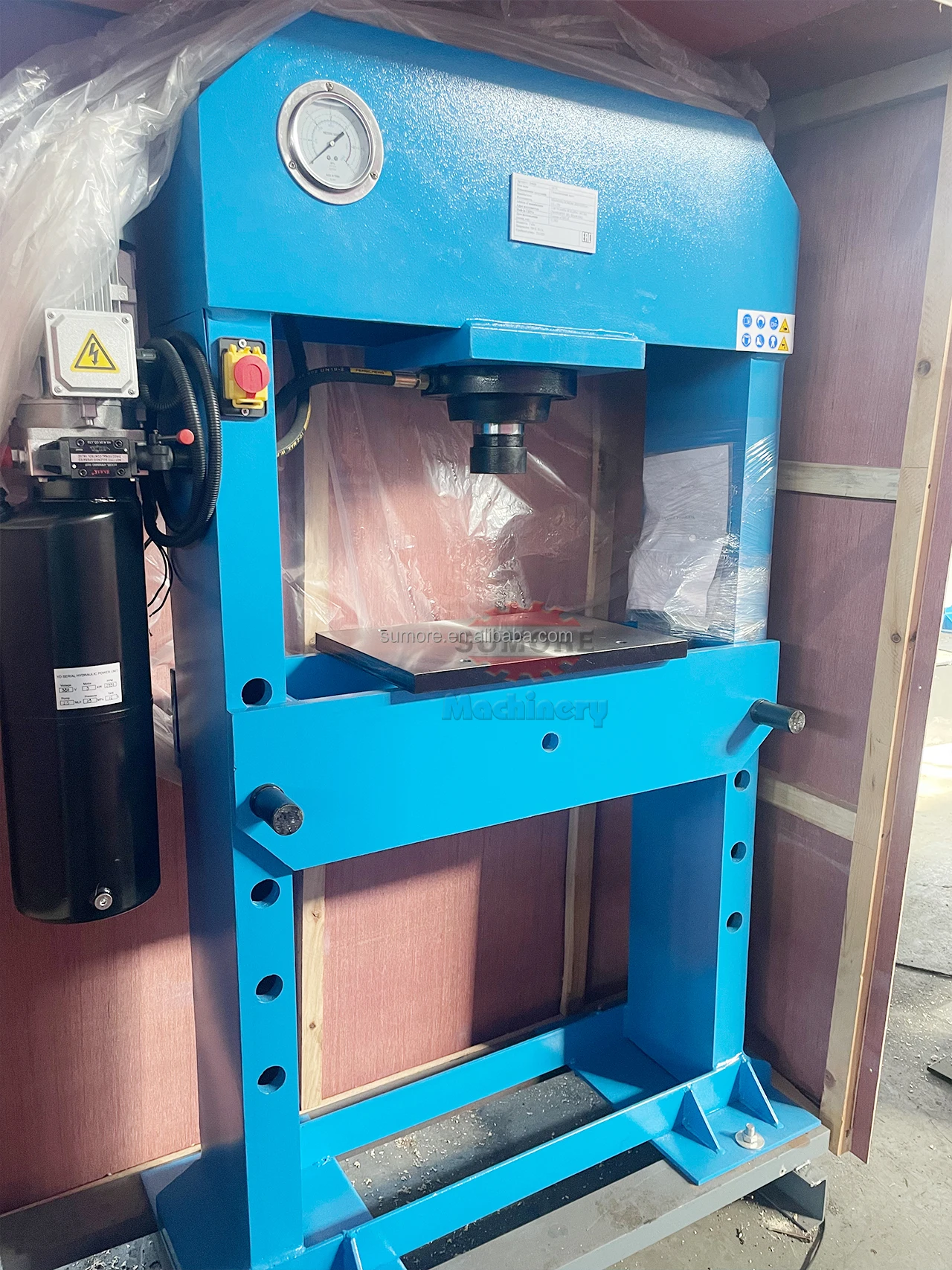 SUMORE 150 Ton H Frame Hoge Snelheid Gantry Persmachine Hydraulische Persmachine 150T