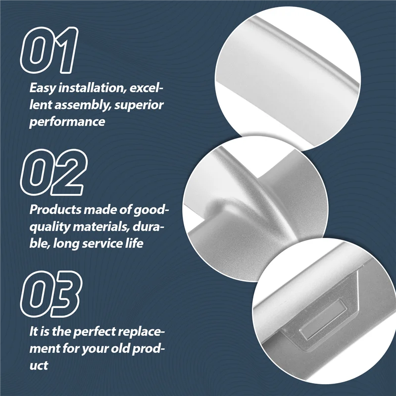 

Хромированная накладка на решетку переднего бампера 51117303114 для BMW X5 F15 35I 35Ix 35Dx 40Ex 2014 2015 2016 2017-ABQF