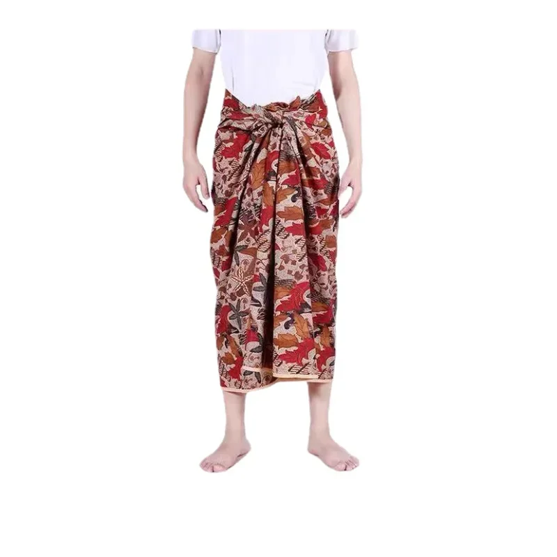 Sarong Men Southeast Traditional Clothing Women Myanmar Longyi Tamane Skirt Thailand Thai Sinh Malaysia Longi Longgyi Lungi