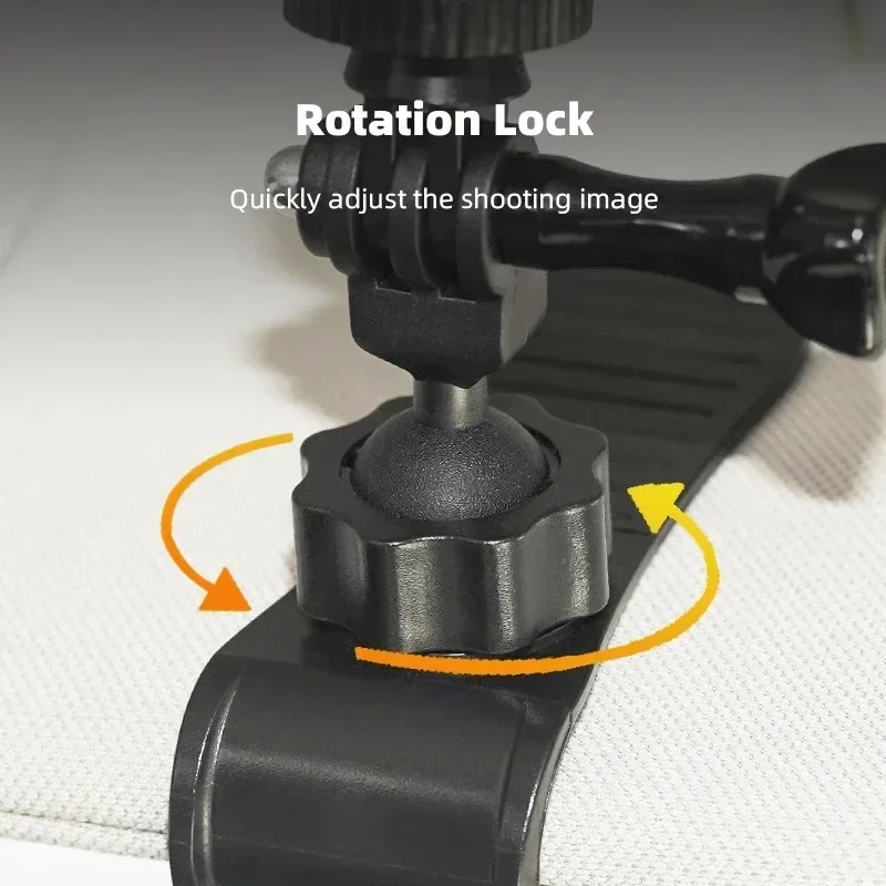 BRDRC سيارة الشمس قناع جبل ل GoPro بطل 13 12 11 10 /Action 5 Pro/Insta360 X4 X3/Pocket 3 كاميرا ملحقات الهاتف الذكي