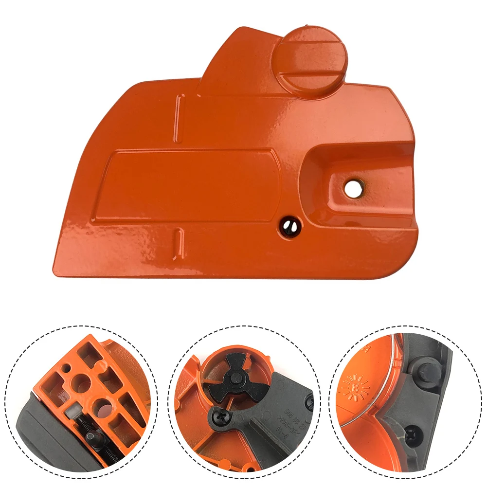 

Durable Chain Brake Clutch Side Cover Compatible with 445 450 Chainsaws Protects Your Chainsaw Replaces 544097902 544097901