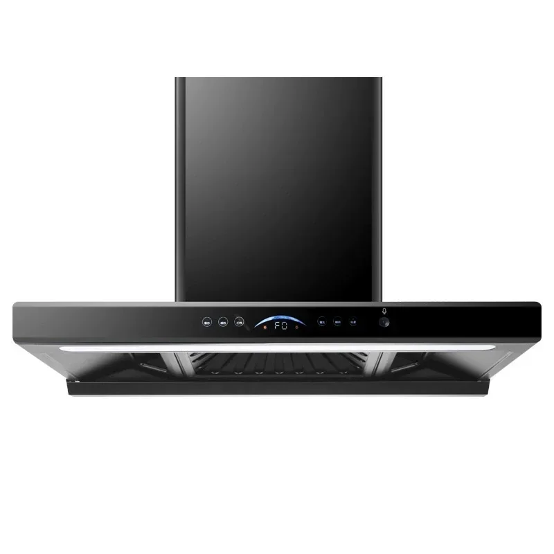 

Top Suction Range Hood High Suction Power Cooker Hood Automatic Cleaning Wave to Control Start Stop