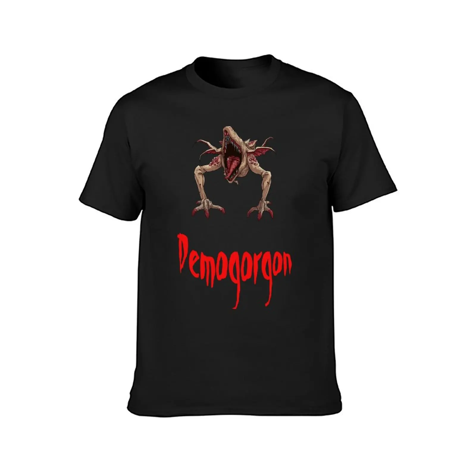 demogorgon T-Shirt customs anime clothes sports fans T-shirt men