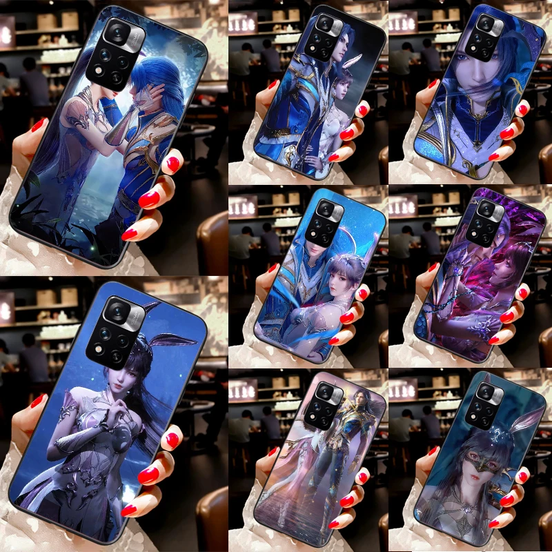Douluo Dalu Soul land для Redmi 9 9A 9T 9C 12C 10 10C чехол для телефона для Redmi Note 12 11 10 9 8 Pro 11S 10S