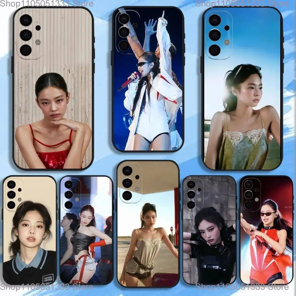 

Singer J-JennieS Phone Case For Samsung S25,S24,S21,S22,S23,S30,Ultra,S20,Plus,Fe,Lite,5G Black Cover