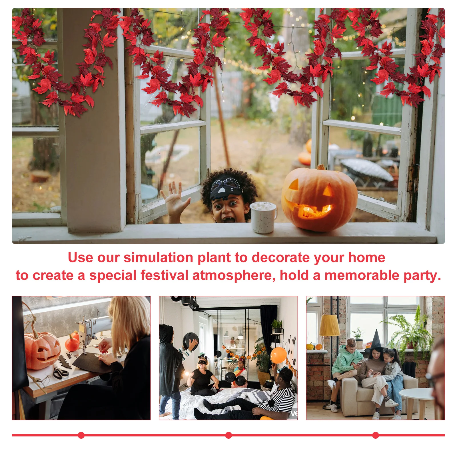 

2pcs Artificial Maple Leaf Decorations Realistic Fall naments Thanksgiving Home Scene Layout Fake Autumn Leaves