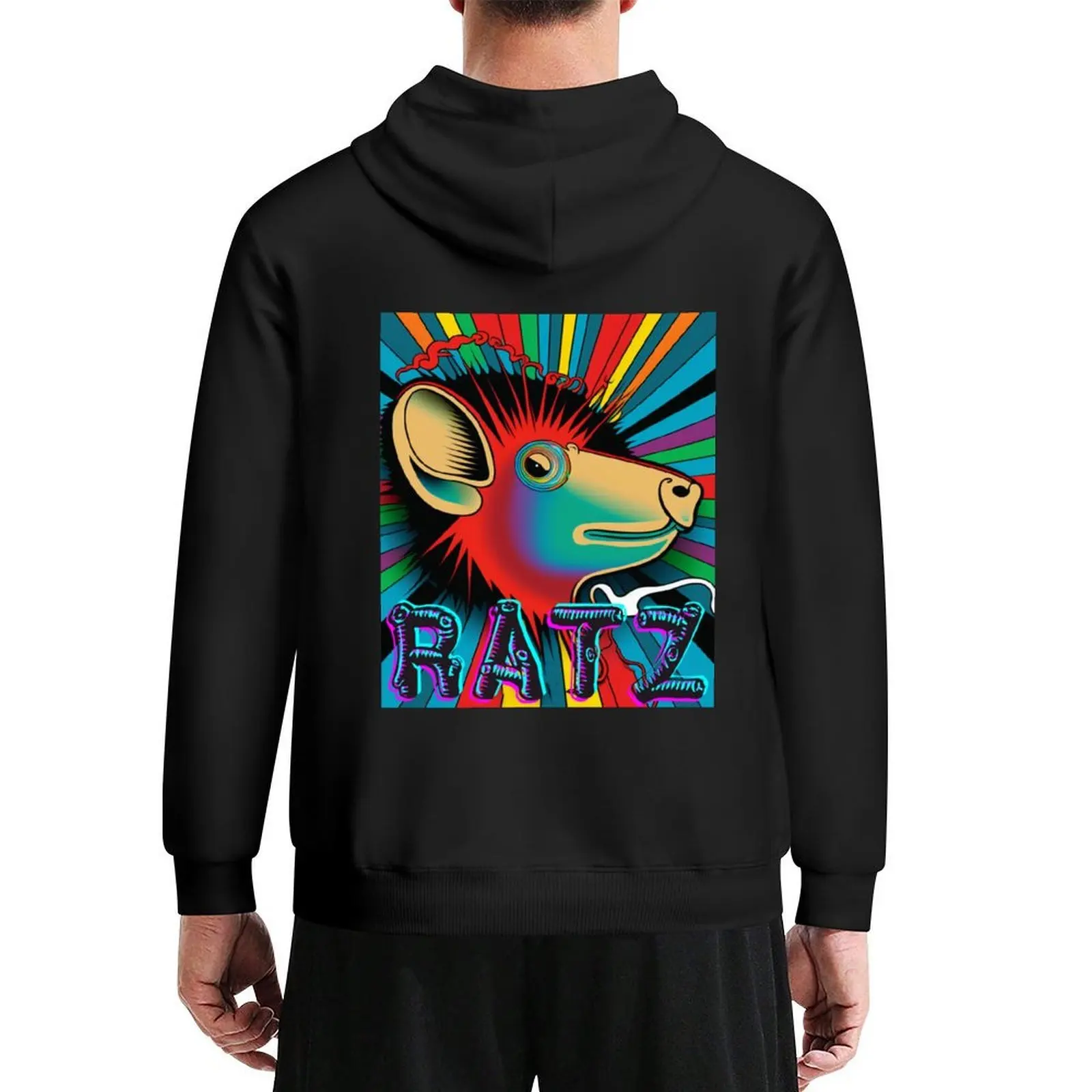 

Ratz funny Hoodie anime clothes mens clothing korean style clothes male clothes new in hoodies and blouses
