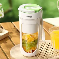 Portable Small Juicer Cup Electric Milkshake Mixer 340ML Multipurpose Juicer for Home Portable Juicer 220V