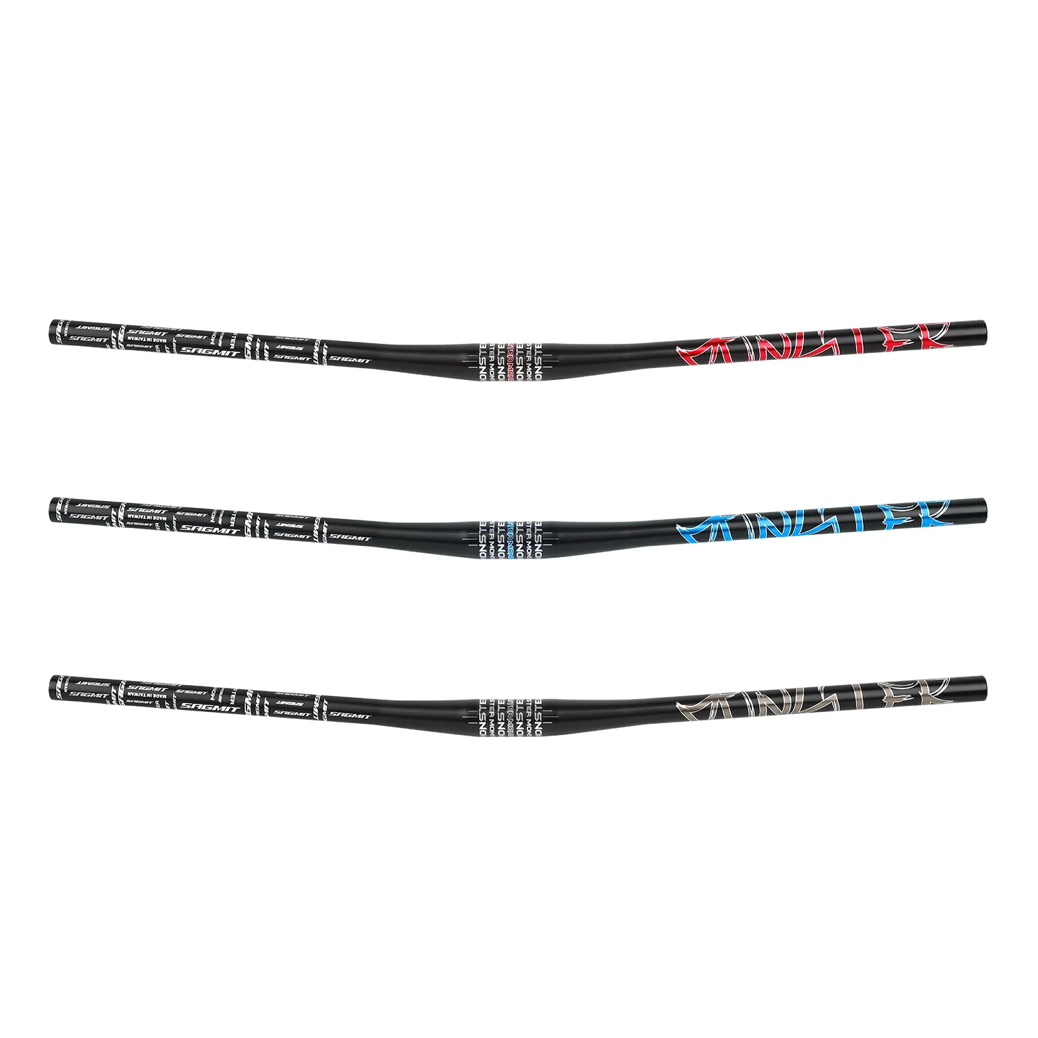 SAGMIT 31.8mm MTB Handlebar 785mm Mountain Bike Handlebar 25.4mm Ultralight Aluminum Alloy Handlebar Bicycle Accessories