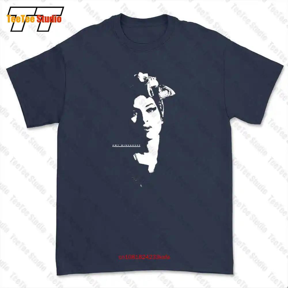 Amy Winehouse Scarf Portrait T-shirt Tee Q544