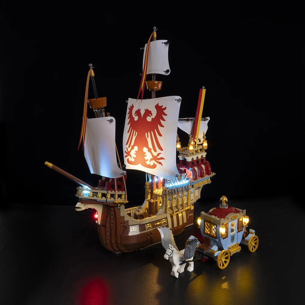 

Набор освещения для LEGO Triwizard Tournament The Arrival Potter RC Версия не включает строительный блок (только комплект светодиодных фонарей)