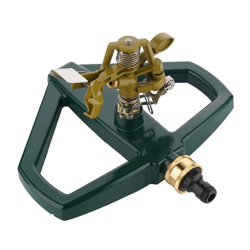

Impact Sprinkler With Base Circular Sprinkler With Sprinkler Head Garden Hose Sprinklers System Fit For Lawn Yard Garden