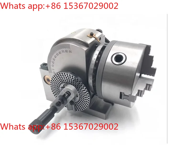 SucceBuy Dividing Head 5Inch 3 Jaw Precision Semi Universal Dividing Head for Milling Machine Rotary Table Tailstock Milling Set