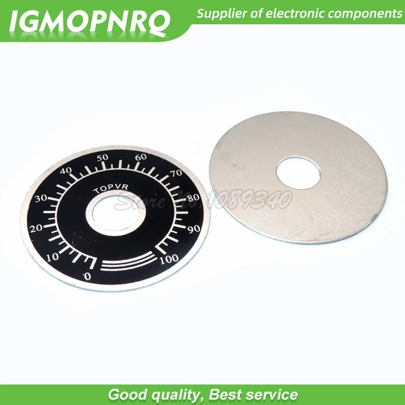 5pcs potentiometer knob 0-100 WTH118 scale digital scale can be equipped with WX112 TOPVR IGMOPNRQ