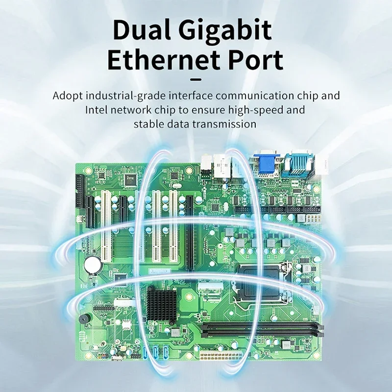 2025 JWIPC H110 ATX اللوحة الأم الصناعية اللوحة الأم الصناعية h110 لينكس واي فاي اللوحات الأم #6