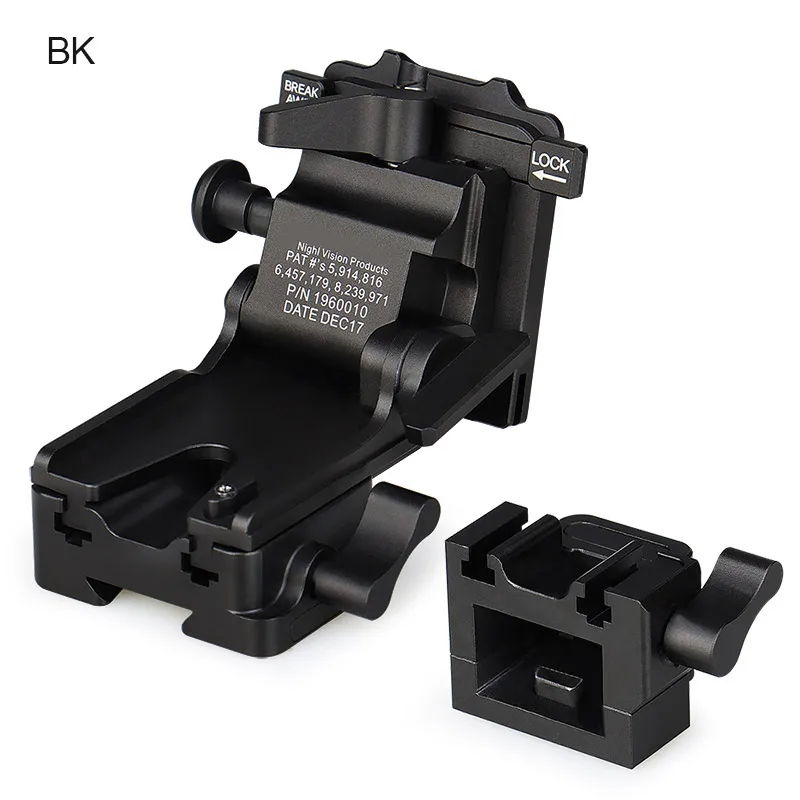 Aluminum Alloy NVG Arms Mount Night Vision Mount for PVS-7 PVS-14