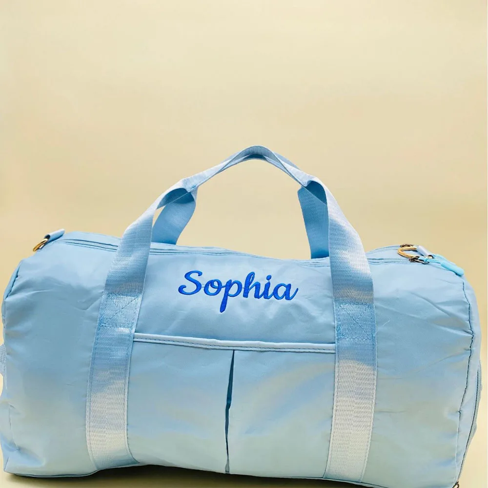 Personalized Duffel Bag Bridesmaid Gift Custom Weekend Bag Gym Bag Cabin Tote Bag Bridal Gift Travel Bag Waterproof Shoulder Bag