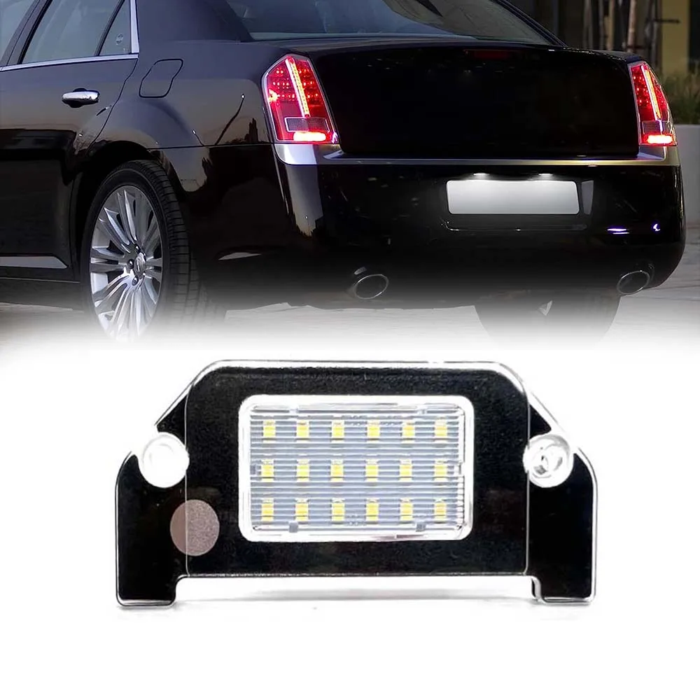 

06-2014 For Dodge Charger Dodge Challenger Magnum Avenger 2013-2016 Dodge Dart LED License Plate Light Car tail Lighting Source