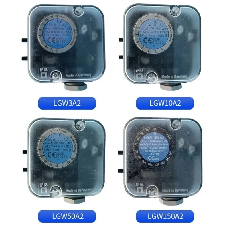 LGW3A2 LGW10A2 LGW50A2 LGW150A2 Air Pressure Switch Gas Pressure Switch Combustion Machine Accessories