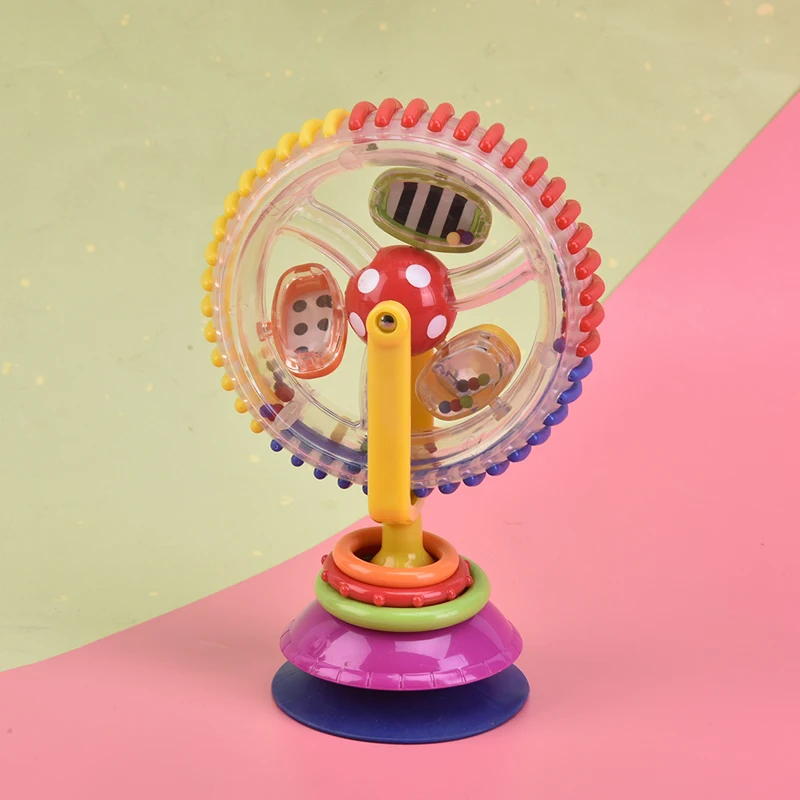 Grande Roue Rotative à Trois Documents pour Bébé, Poussette, Chaise de Salle à Manger