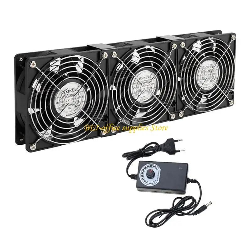 

A9LC 12038 AC Axial Fan 100V 240V Universal High CFM Cooling For Computer Case Electronics Ventilation